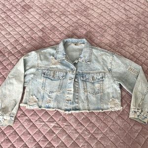 Cropped Jean jacket